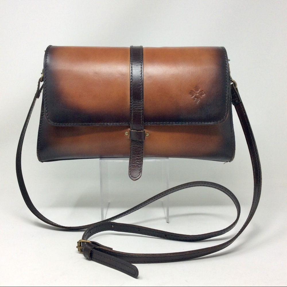 Patricia Nash boho crossbody leather purse.